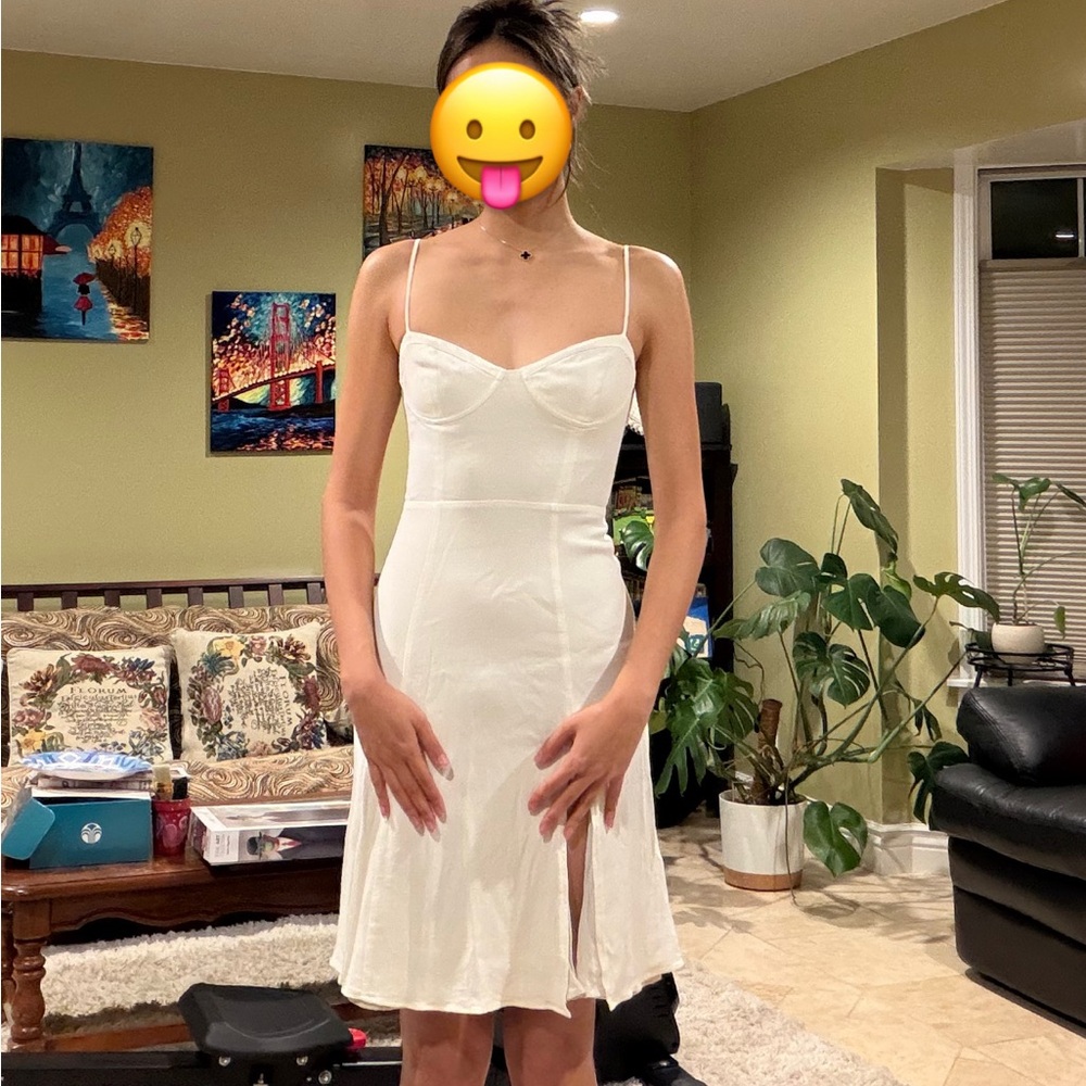 Aritzia Sunday Best Viola Slit Dress